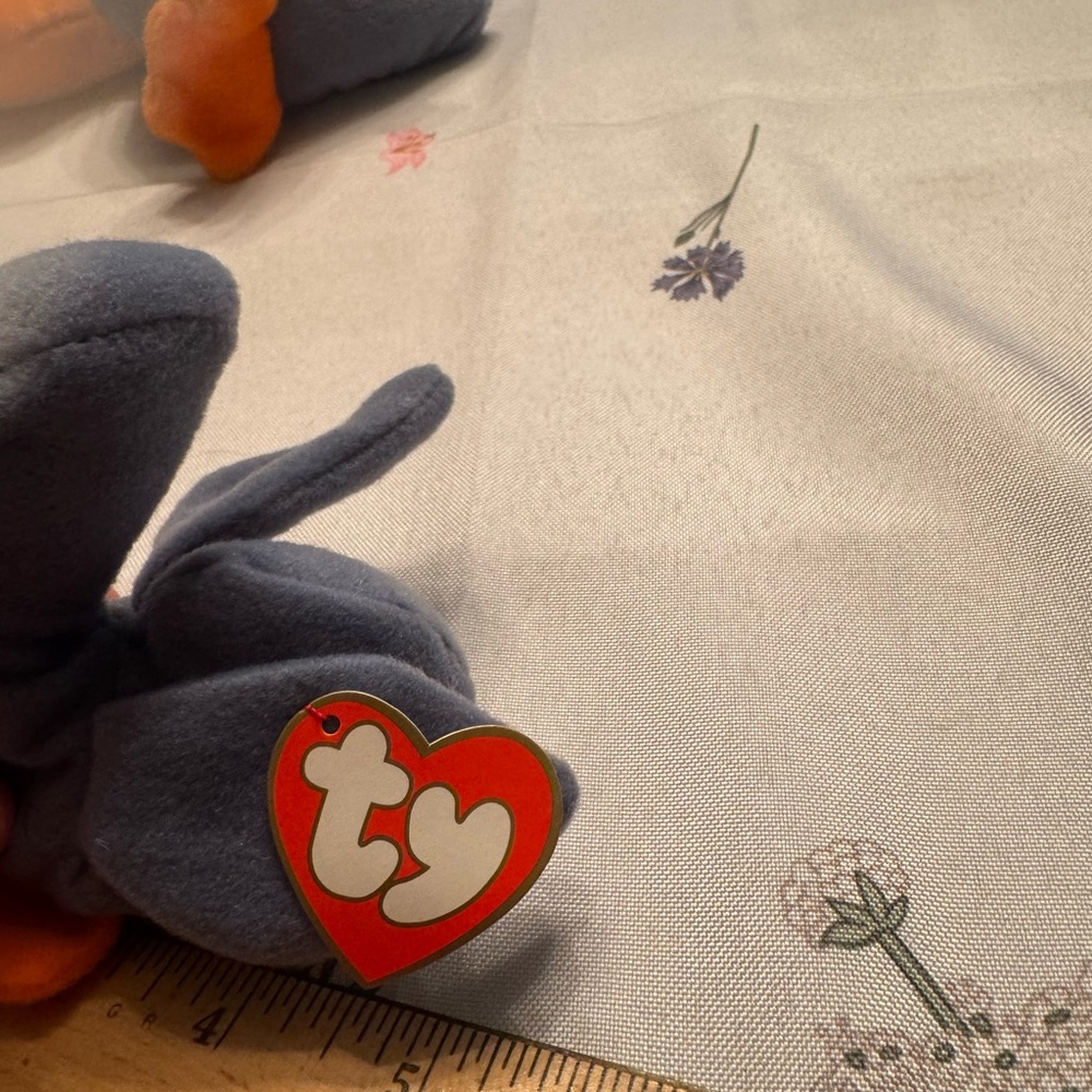 BEANIE BABY 💫 RARE 💫 TY Plush Pelican Toy Set of TWO stuffed animal SCOOP NEW - Picture 3 of 9